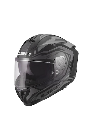 Ls2 Challenger 2 Dravıx Mat Gri Kask Mat Gri
