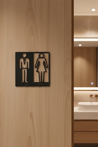 Wc Tabelası, Tuvalet Levhası, Kadın Erkek Tabela, Yönlendirme Levhaları 40