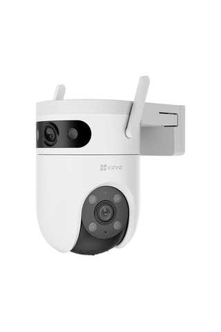 Ezviz H9c Dual 3mp 2k Çift Lensli 360 Dönebilen Dış Mekan Wi-fi Kamerası, Yapay Zeka İnsan Ve Araç Algılama, Renkli Gece Görüşü
