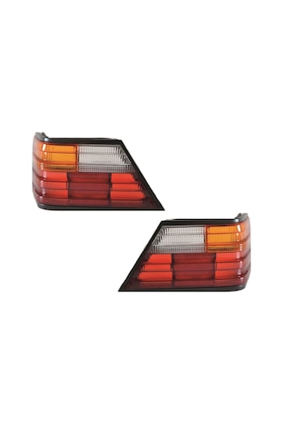 Mercedes W124 Stop Camı Sarı Sinyalli Sağ-Sol Takım 1985-1993