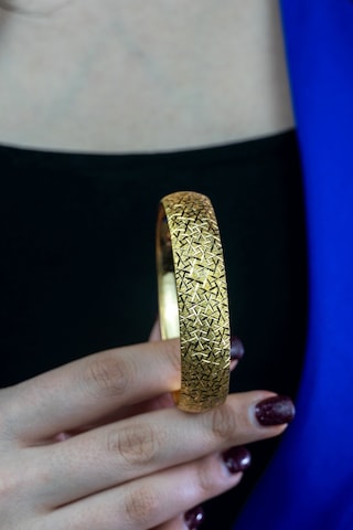 22 Ayar Altın İşçiliksiz Camkırığı Bilezik 15 Gr