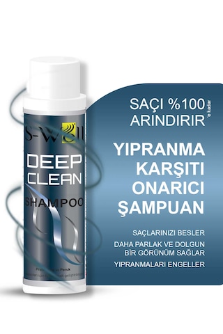 S-well Deep Clean Shampoo Protez Saç Bakım Şampuanı 400 Ml