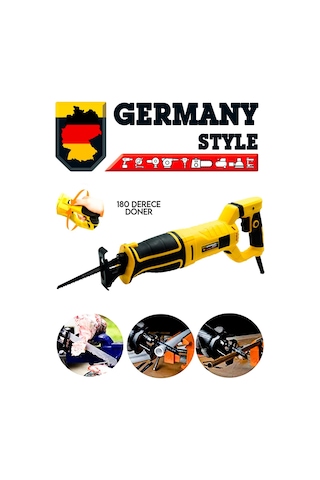 Germany Style Pro-Q 6 Kademeli Bakır Sargı Kemik Kesme Tilki Kuyruğu Makinesi Testeresi