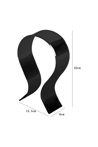 Mufunye Akrilik Kulaklık Tutucu U-şekilli, Kablolu/kablosuz Kulaklıklar İçin Dayanıklı, Ev/ofis/mağaza Kullanıma Uygun, Şeffaf Sergi Ve Saklama Aracı