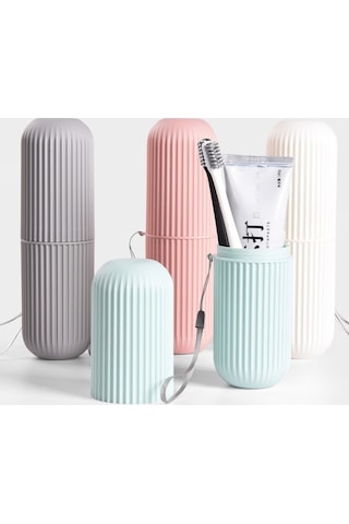 Banyo Organizer Seyahat Tipi Diş Macunu Diş Fırçası Kabı Diğer