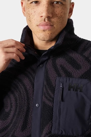 Helly Hansen Erkek Panorama Printed Pile Snap Mont Siyah