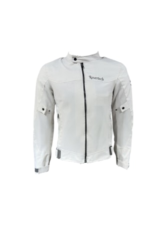 Revertech Aura Beyaz / Bel, Dirsek Ve Sırt Korumalı Motosiklet Montu + Buff