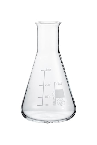 Simax Cam Erlen 250 ML Erlenmeyer Flask Dar Boyunlu