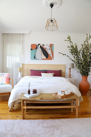 Vivamaison Çift Kişilik 4 Kat Müslin Pike Yatak Örtüsü Beyaz