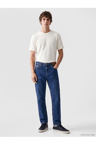Lcw Jeans İndigo 7145 Baggy Fit Erkek Jean Pantolon