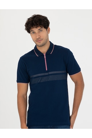 Pierre Cardin Erkek Lacivertvert Tişört 50264202-Vr033 Lacivert
