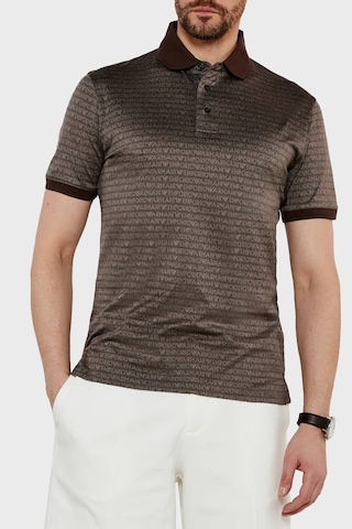 Emporio Armani Erkek Polo Yaka T Shirt Em000788 Af12916 F6052 Kahve Kahve Kahverengi