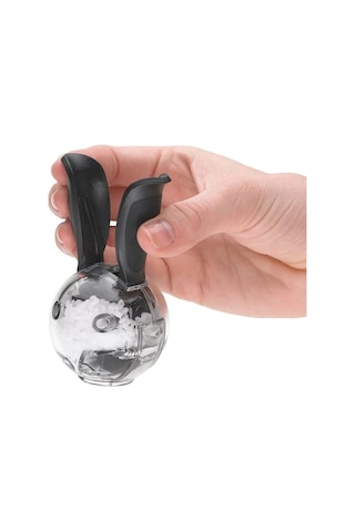 Jialan Tuz Ve Karabiber Değirmeni Mini Manuel Baharat Öğütücü Siyah - Şeffaf