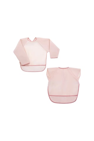 Miniboni Uzun Kol Önlük - Kısa Kol Önlük Seti - Pink Diğer