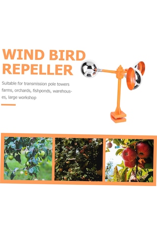 Lgq 1 Bilgisayar Rüzgar Kuşu Kovucu Kuş Kafesi Açık Havada