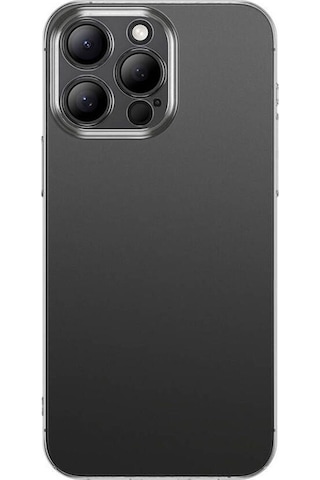 IPhone Uyumlu 15 Pro Max Kılıf Toz Önleyici Zore Helo Kapak-şeffaf