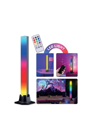 Sese Duyarlı Led Ambiyans Aydınlatma 30 Cm Tv Monitör Arkası