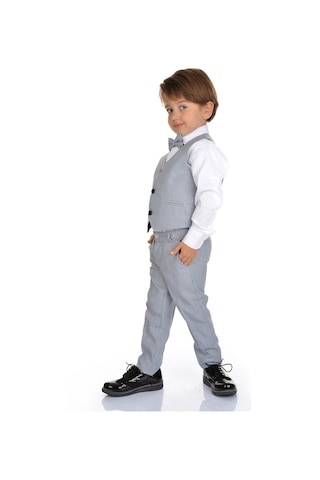 Yelekli Erkek Çocuk Takım Elbise