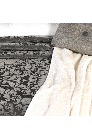 Schafer Merlot Çeyiz Seti-11 Parça-Gri