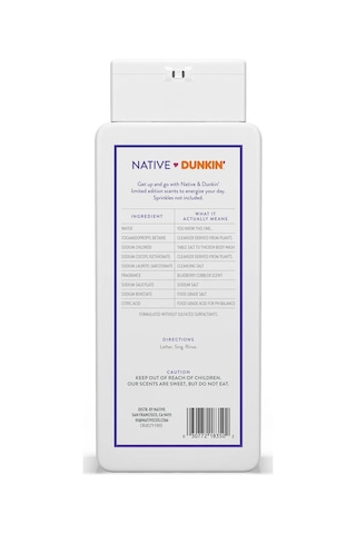 Native Dunkin Blueberry Cobbler Vücut Şampuanı 532ml Yaban Mersini
