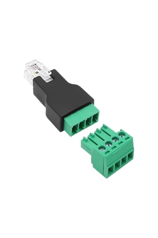 Rj11 6p4c To 4 Pinli Vidalı Klemens Dönüştürücü Adaptör
