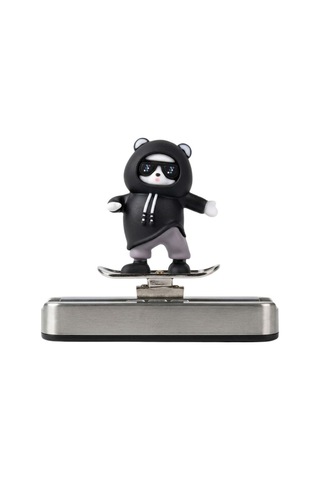 Araç İçi Numaratör Siyah Panda Figürlü Park Telefon Numarası Gizlenebilir