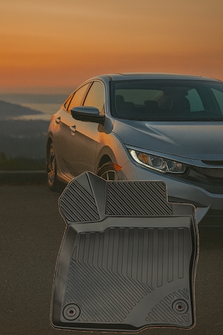 Honda Civic 2016+ Fc5 Uyumlu 3d Oto Paspas Premium