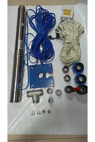 4SDM10/7 1,5HP ALARKO 15 MT YASSI KABLOLU VE PANOLU 30 MT HALATLI