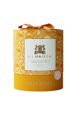 Alexandre J Smoky Lavender Mum Doldurma 220g, Lavanta-güzel Koku Siyah