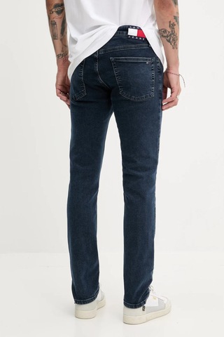 Tommy Jeans Erkek Kot Pantolon Dm0dm21213 1bk Mavi Mavi