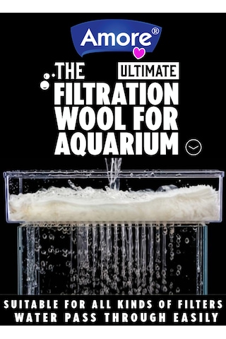 Akvaryum 110gr Silikonsuz Filtre Elyafı 34cm X 300cm Soffice