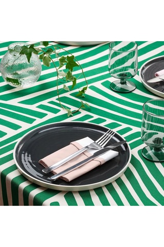 Ikea Näbbfısk Açık Pembe-beyaz 30x30 Cm Kumaş Peçete 4 Adet
