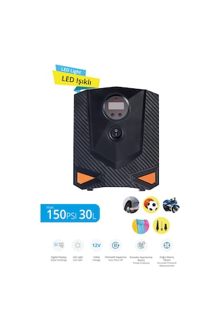 Piranha Dijital Hava Kompresörü 11316