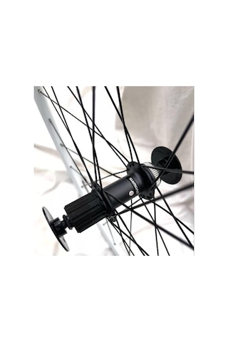 Shimano Wh-mt15 Ön/arka 26''jant Seti Beyaz Qr-mandal Centerlock Disk Kaset Dişli Jant Seti