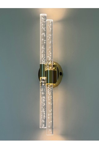 Bh Bubblelight Dubble Şık Ve Zarif Modern Led Duvar Aplik Gold Pilli Gold