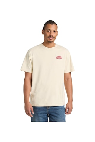 Timberland Gas Station Back Graphic Tee Erkek Tişört Tb0a5mq42601 Çok Renkli