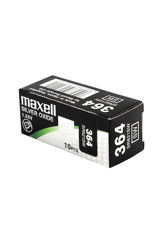Maxell 364 SR621SW 1.55V Hafıza Saat Pili 10'lu