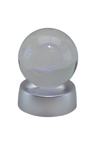 Cam Küre Işıklı Renk Değiştiren Küre Yörüngede Dolaşan Prenses