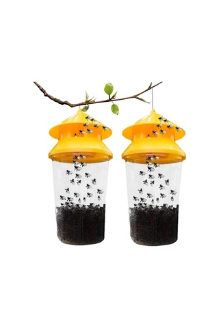 Hfambition 2 Adet Yeniden Kullanılabilir Sinema Tuzağı - Kimyasal Olmayan, İç/ Dış Mekan Uygun, Stablo-vadi-kamp İçin Kolay Kullanım Ve Temizlik