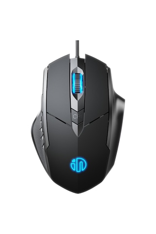 Inphic Pw1h Kablolu Sessiz Aydınlatmalı Bilgisayar Oyun 6 Düğmeli Fare Siyah Diğer