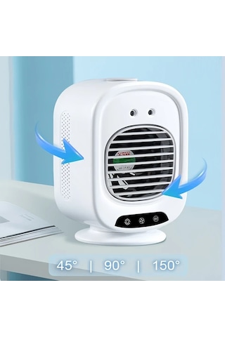 Motion003 Beşik Baş Sallamama Taşınabilir Akıllı Mini Klima Fanı Usb Şarjlı Sessiz Çalışma Ev Ofis Seyahat Balıkçılık