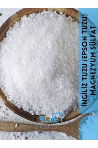Blue Kimya İngiliz Tuzu Epson Tuzu Magnezyum Sülfat 5 KG Blue Kimya İngiliz Tuzu Epson Tuzu Magnezyum Sülfat 5 KG