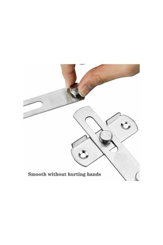 Emniyetli Sürgülü Kilit Paslanmaz Çelik Kapı Vidaları B