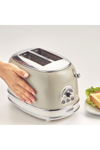 Ariete Vintage Ekmek Kızartma Makinesi Krem