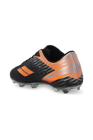 Slazenger CAMBLY KR Erkek Halı Saha Siyah / Turuncu Futbol Ayakkabısı