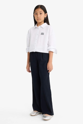 Defacto Kız Çocuk Straight Wide Geniş Bol Paça Pantolon F2432a825aunv113 Lacivert