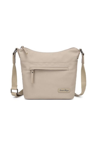 Smart Bags Twill Dimi Kumaş Postacı Kadın Çantası 3327 Bej