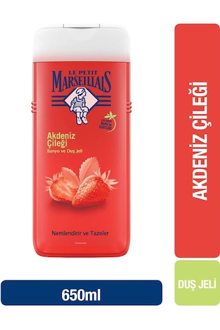 Le Petit Marseillais Akdeniz Çileği Banyo ve Duş Jeli 650 ML