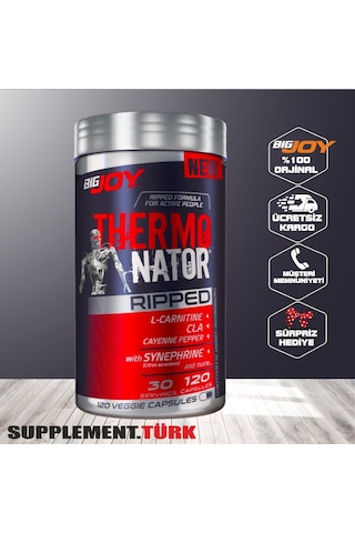 Bigjoy Thermonator Ripped 120 Caps Thermojenik