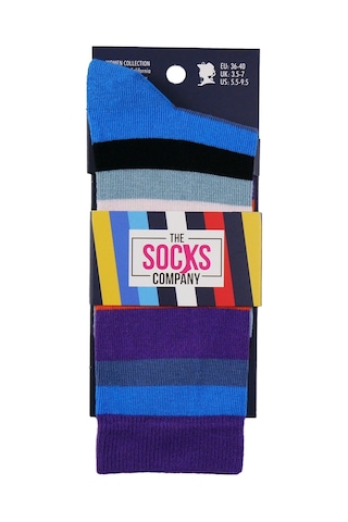 The Socks Company Desenli Kadın Soket Çorap 269k Çok Renkli